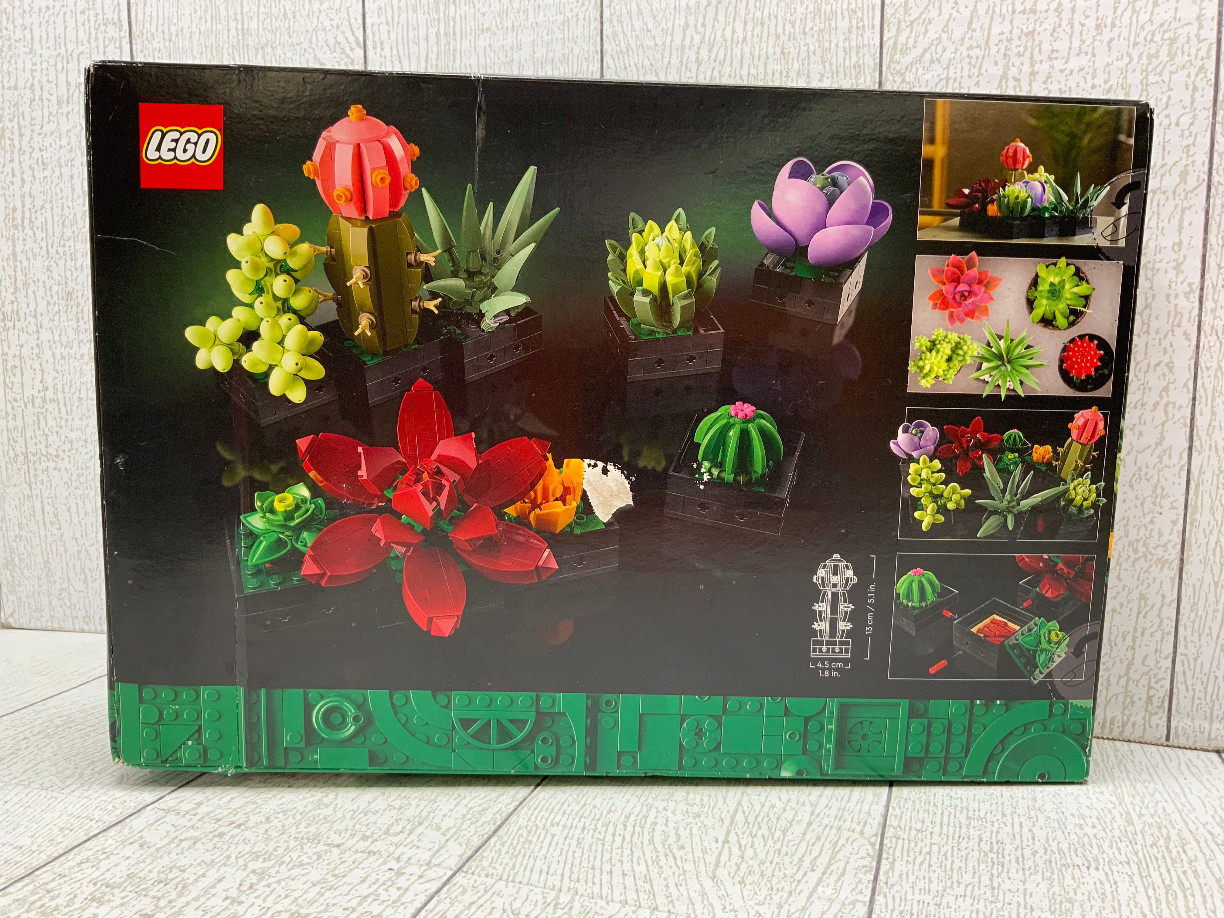 LEGO Icons Succulents 10309 Artificial Plants Set for Adults (8026637041902)
